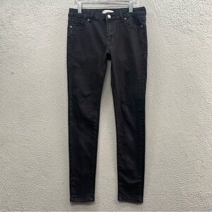 Anine Bing Skinny Jeans Women’s Size 27 Black Charcoal Wash Stretch Zip Fly